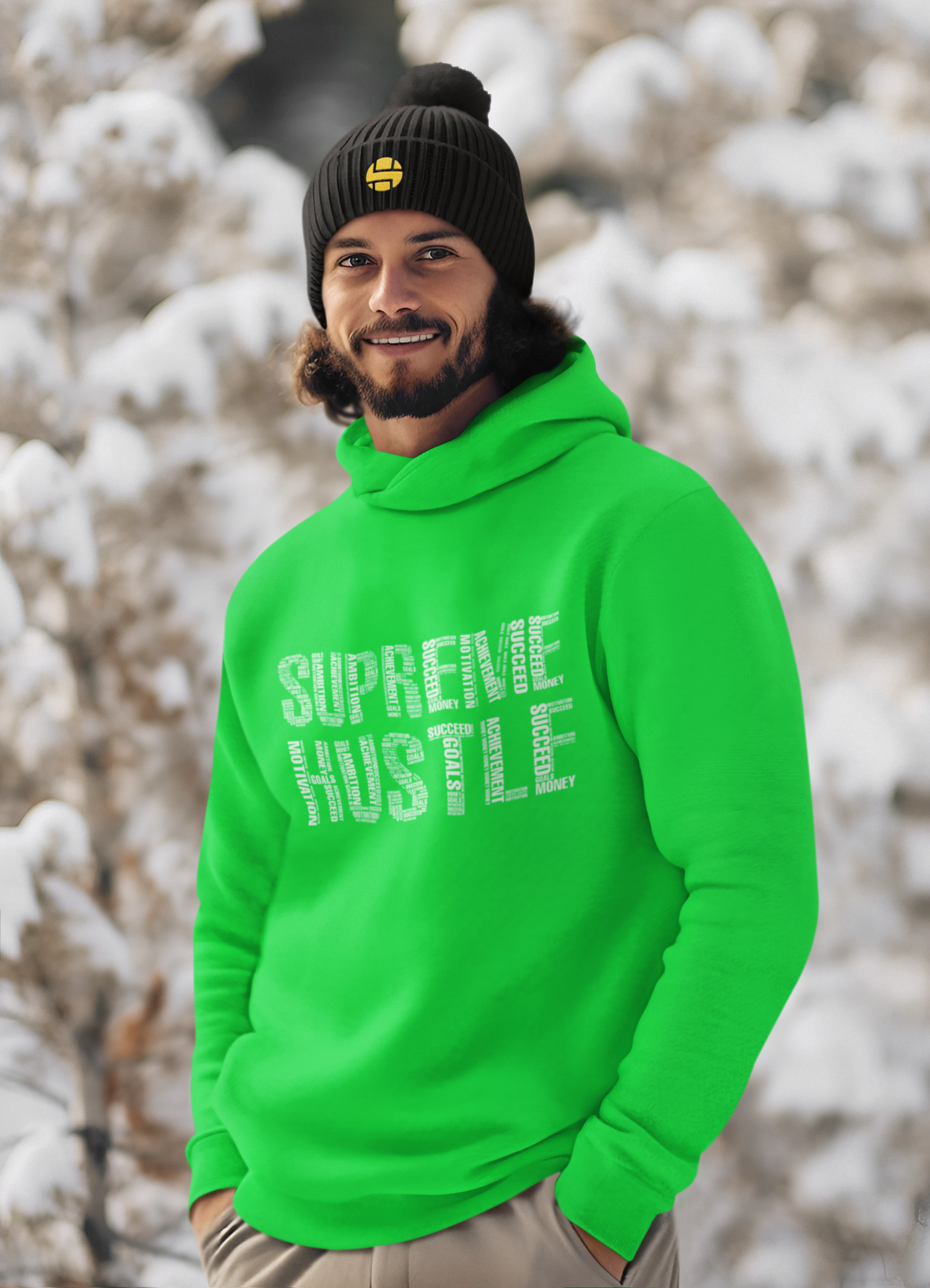 SUPREME HUSTLE Unisex Hoodie