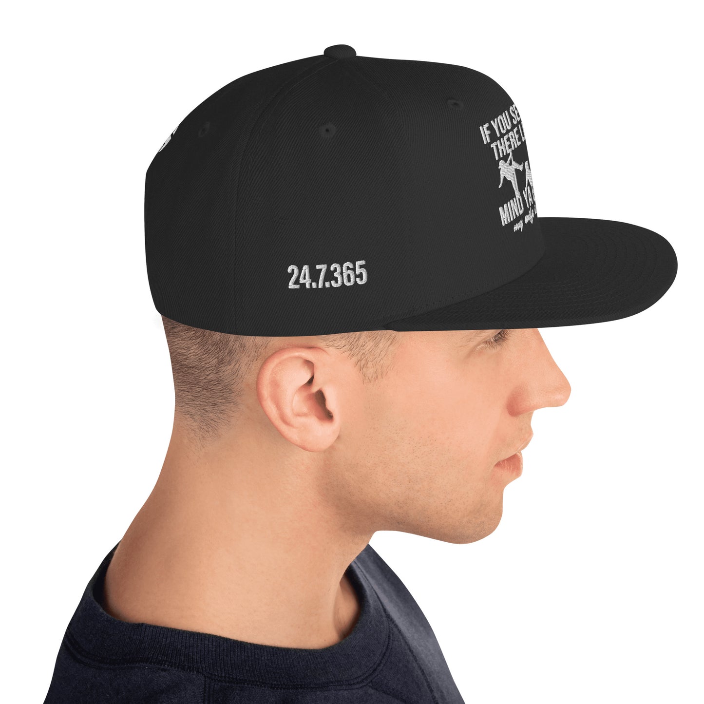 MIND YOUR BUSINESS Snapback Hat