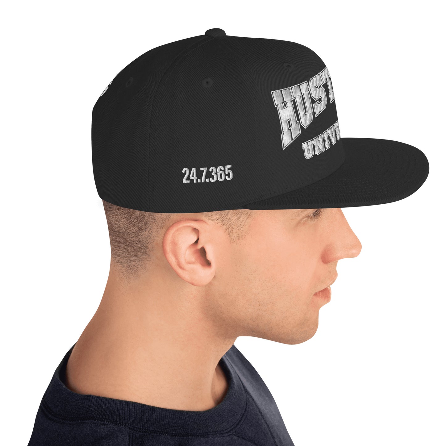 HUSTLER UNIVERSITY Snapback Hat