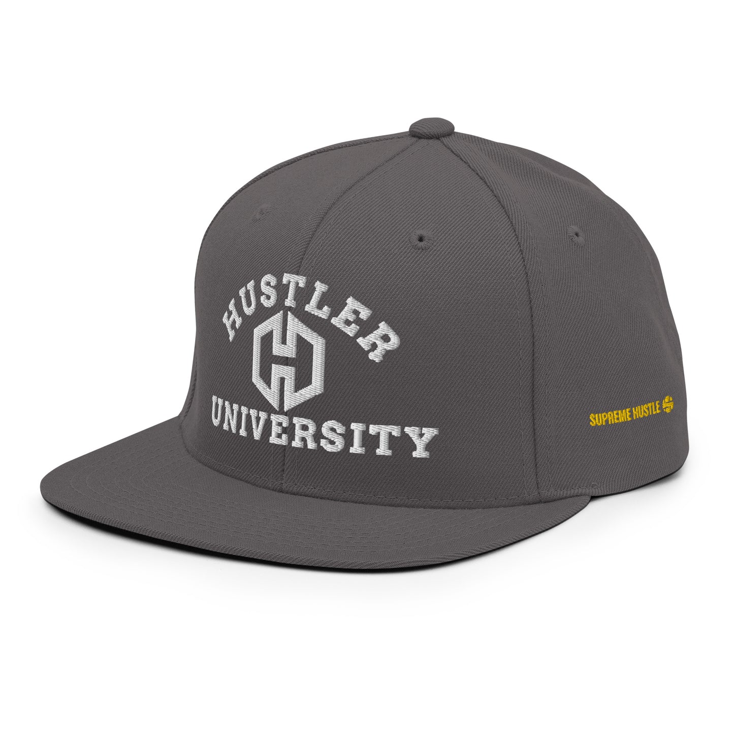 HUSTLER UNIVERSITY Snapback Hat