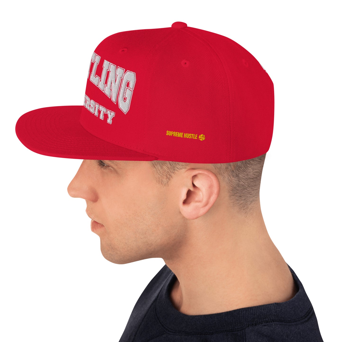 HUSTLER UNIVERSITY Snapback Hat