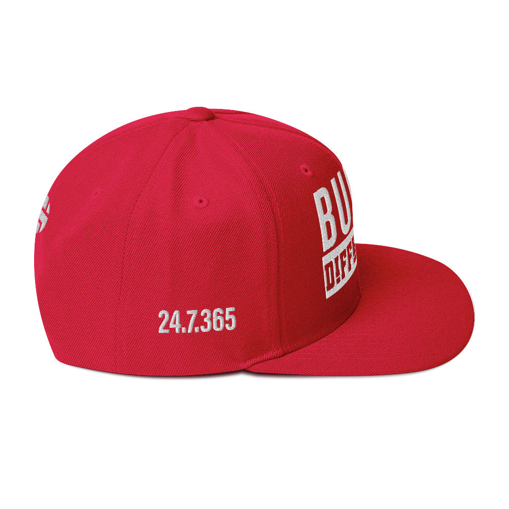 BUILT DIFFENT Snapback Hat