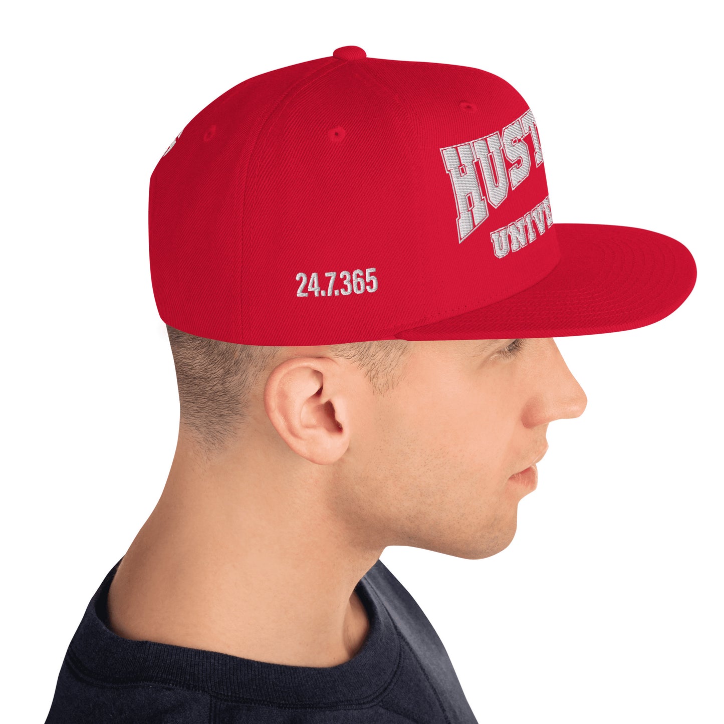 HUSTLER UNIVERSITY Snapback Hat