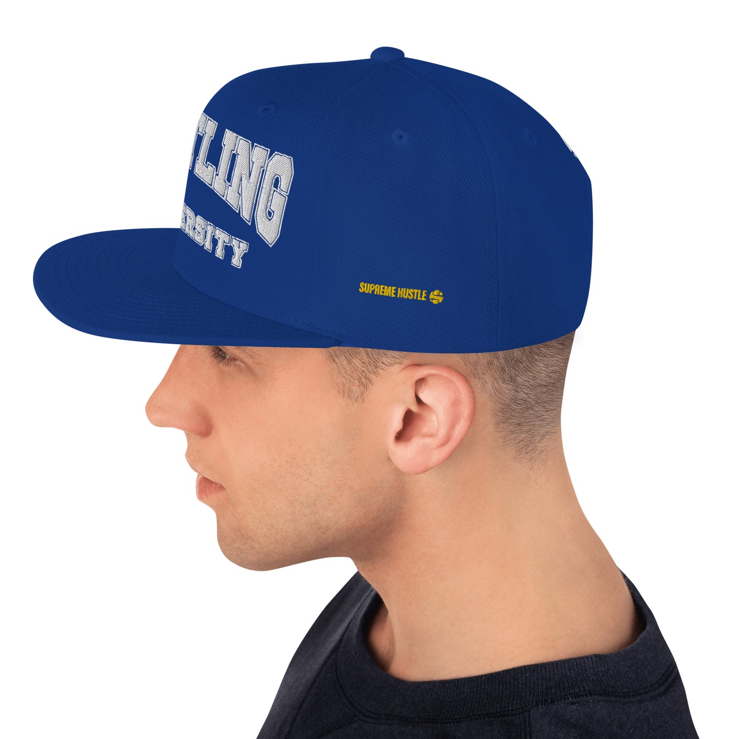 HUSTLER UNIVERSITY Snapback Hat