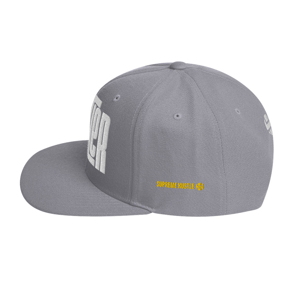 HUSTLER Snapback Hat