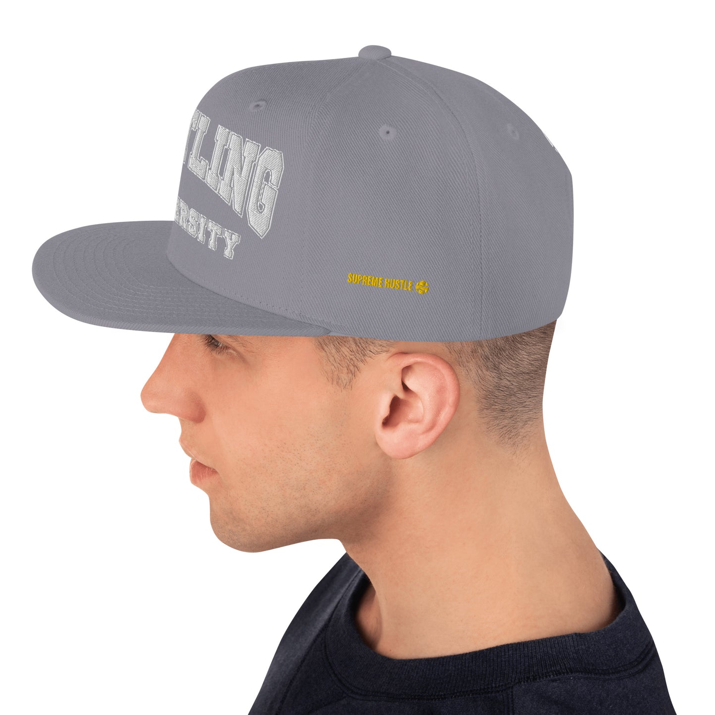 HUSTLER UNIVERSITY Snapback Hat