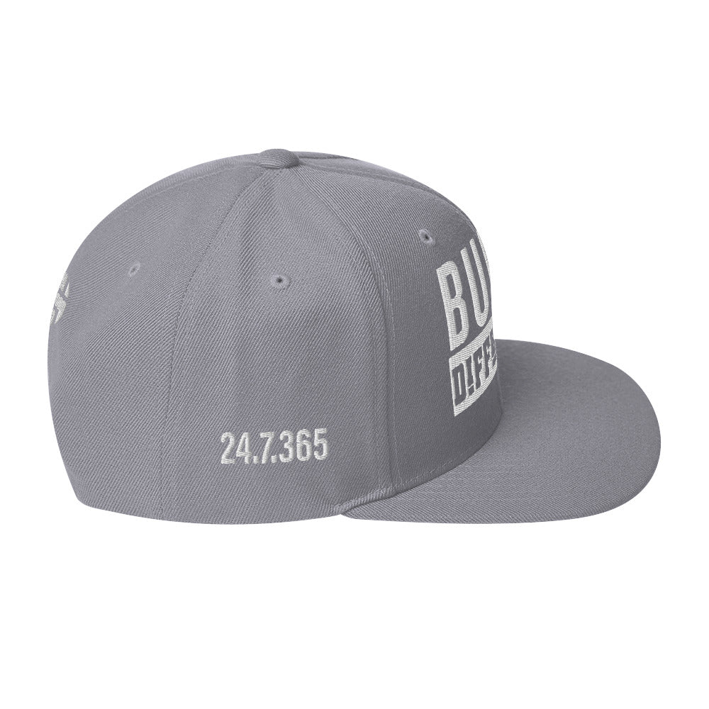 BUILT DIFFENT Snapback Hat