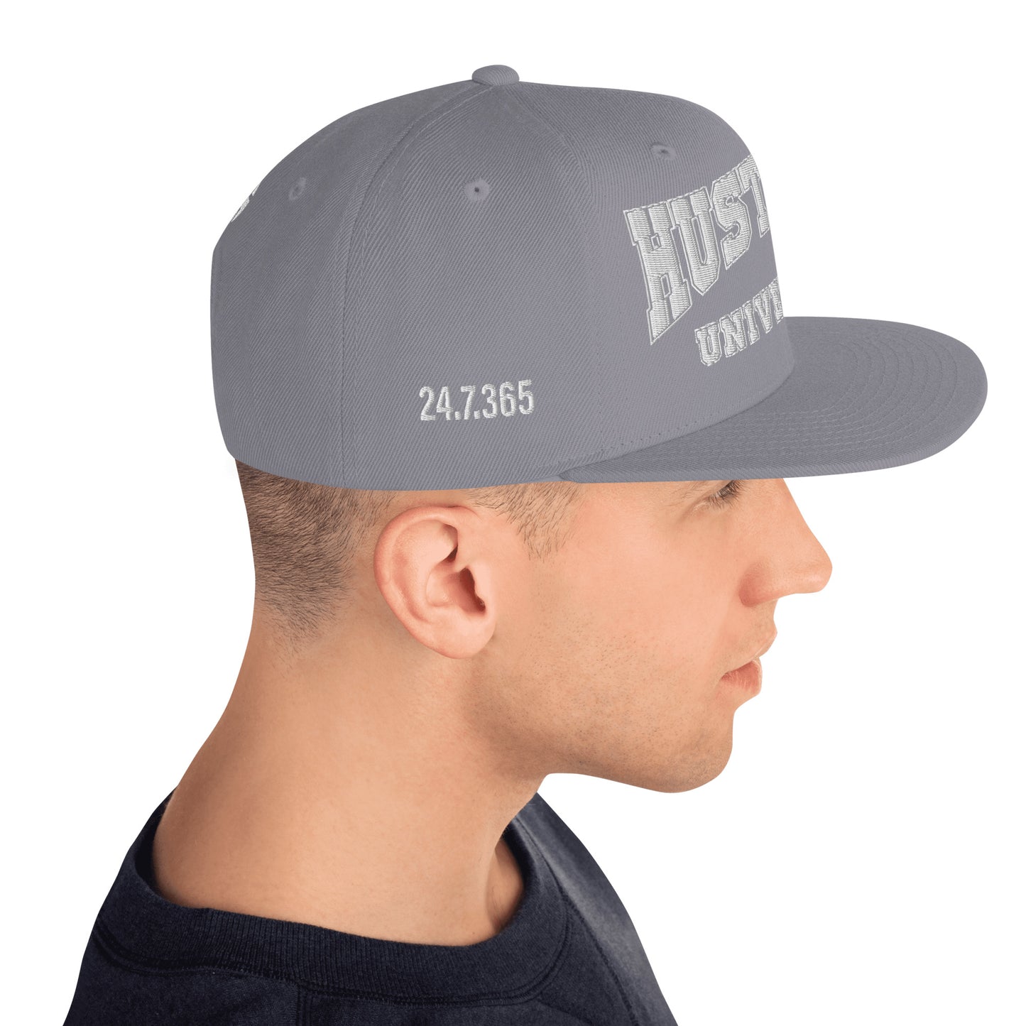 HUSTLER UNIVERSITY Snapback Hat