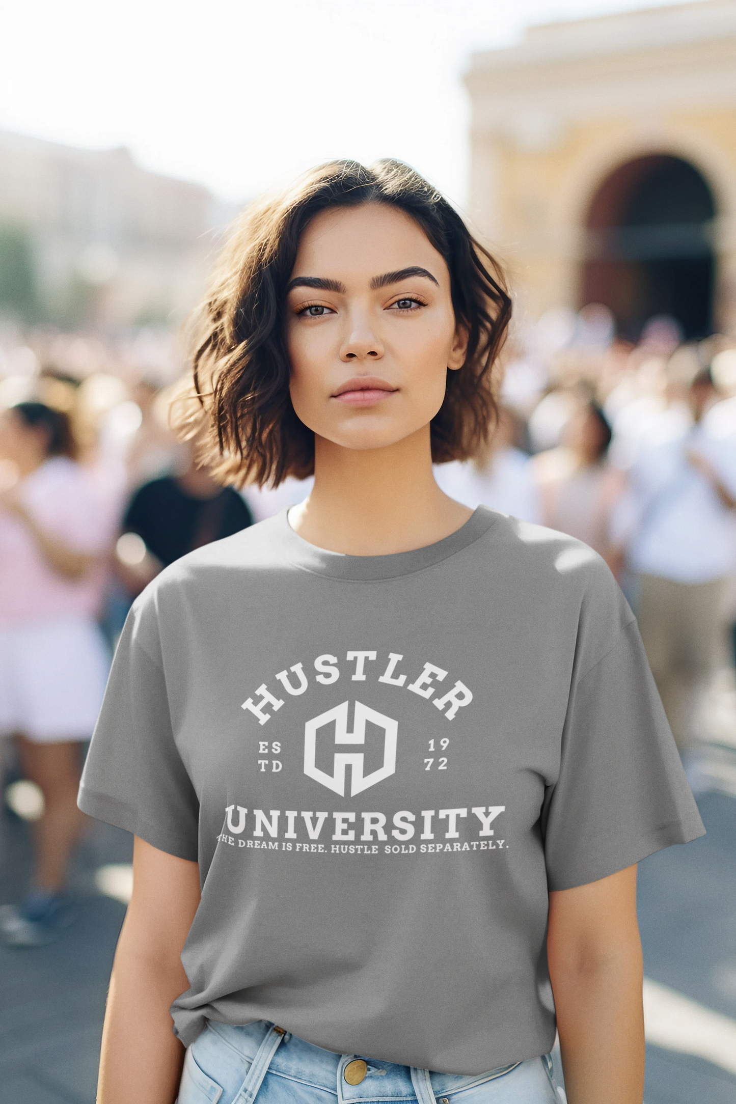 HUSTLER UNIVERSITY 2 Unisex t-shirt