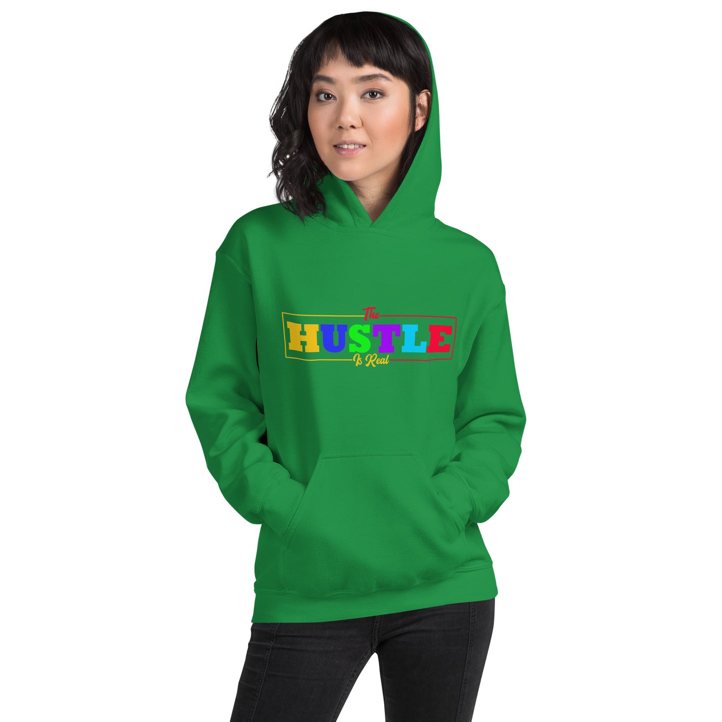 THE HUSTLE IS REAL Unisex Hoodie