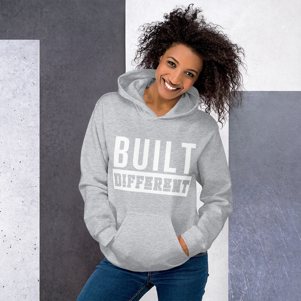 BUILT DIFFERENT Unisex Hoodie