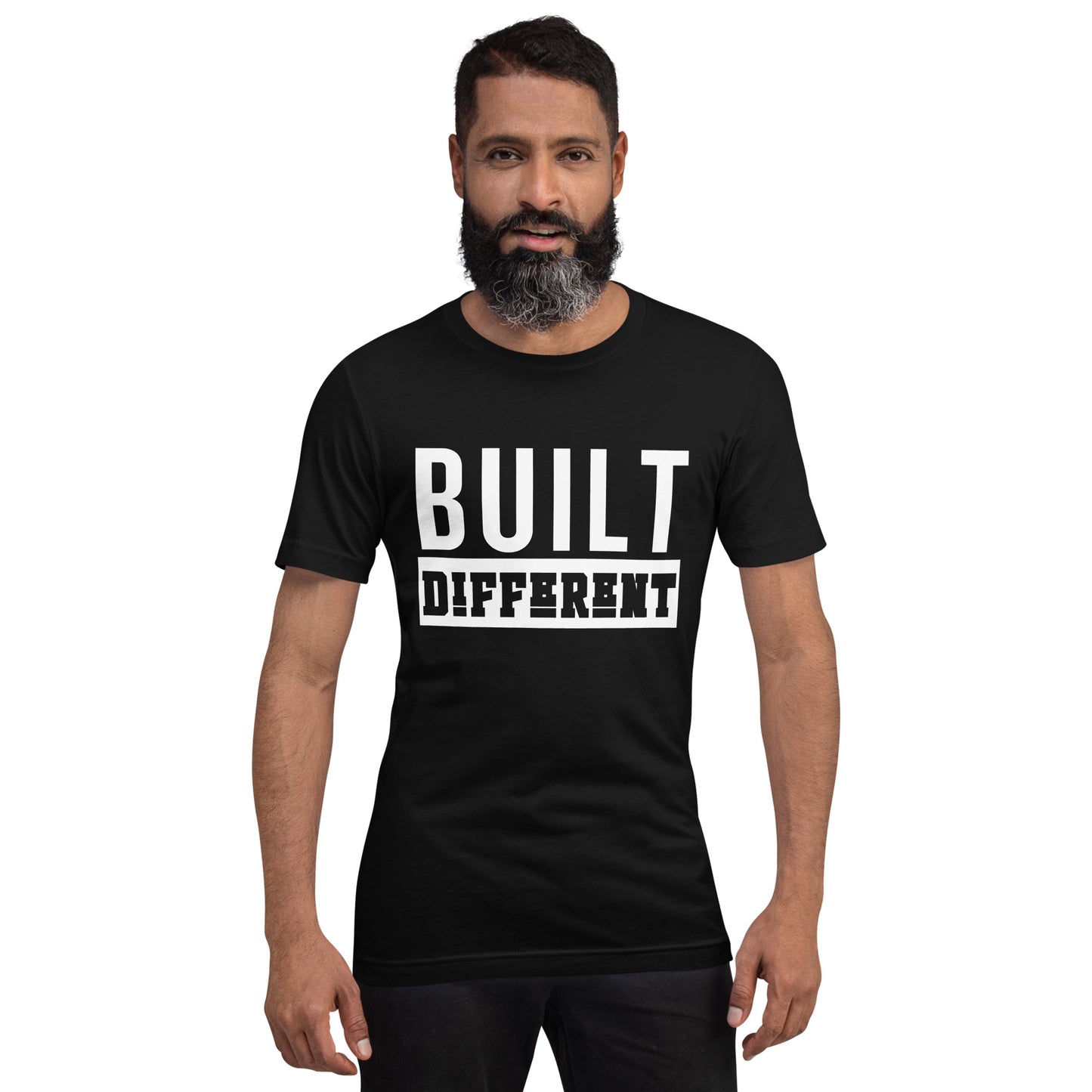 BUILT DIFFERENT Unisex t-shirt