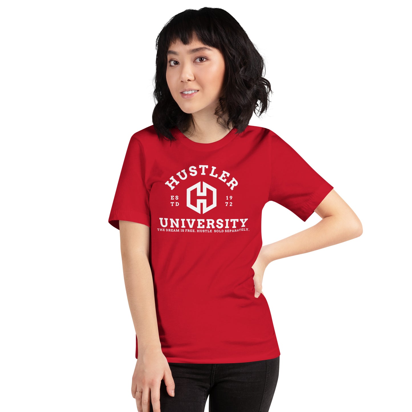 HUSTLER UNIVERSITY 2 Unisex t-shirt