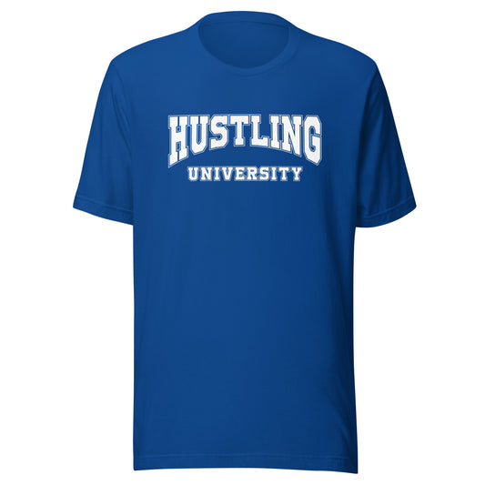 HUSTLING UNIVERSITY Unisex t-shirt